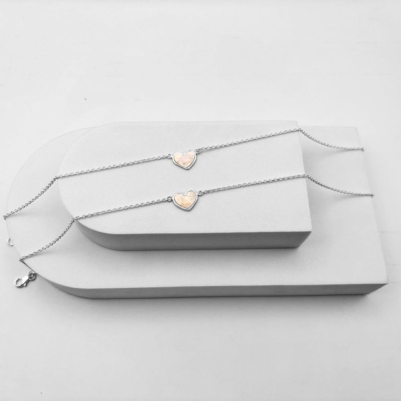 The Ethereal Heart Anklet