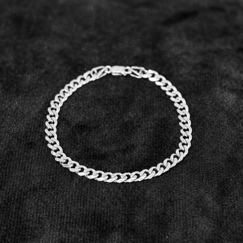 Blush Link Silver Bracelet